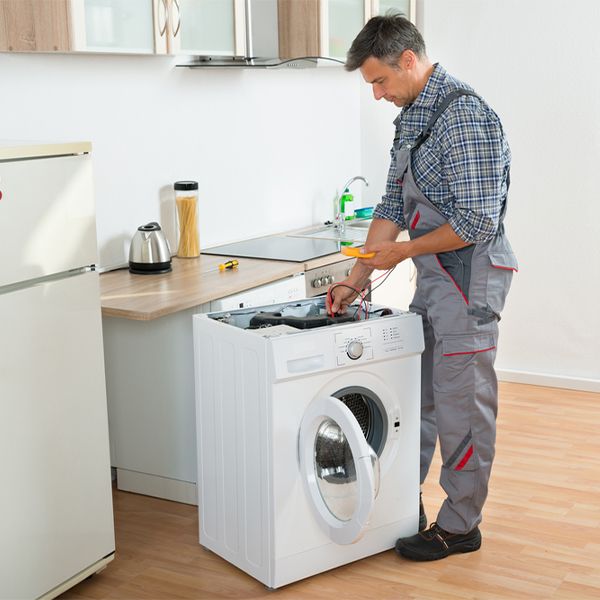 can you walk me through the steps of troubleshooting my washer issue in Clark Fork